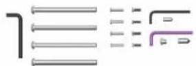 Chief KSA1005B - FLAT PANEL DISPLAY SECURITY KIT - 1