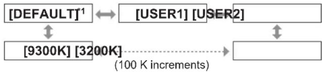 PANASONIC PT-DS20KEJ - [COLOR TEMPERATURE] - 1