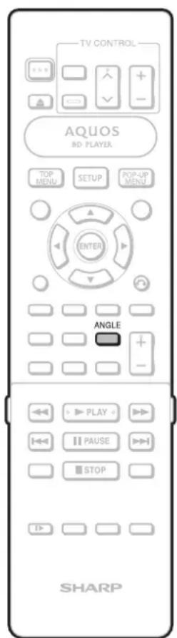 TV CONTROL AQUOS BD PLAYER. TOP MENU SETUP POP-UP MENU ENTER ANGLE PLAY PAUSE STOP SHARP
