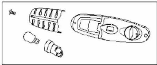 BAUMATIC BL555SE - Replacing the light bulb - 3