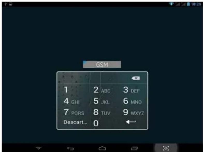 GSM 1 2 ABC 3 DEF 4 GHI 5 JKL 6 MNO 7 PQRS 8 TUV 9 WXYZ Descart... 0 ←
