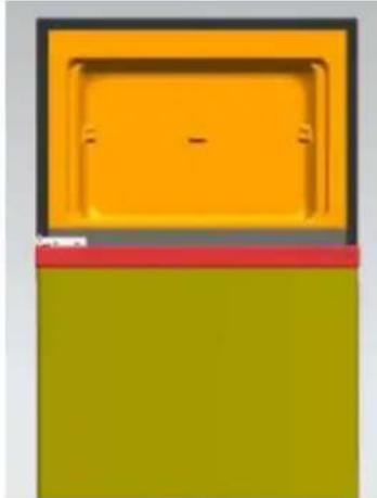SCHNEIDER SFES 2501 - Guía de instalación para cambiar la orientación de apertura de la puerta - 11