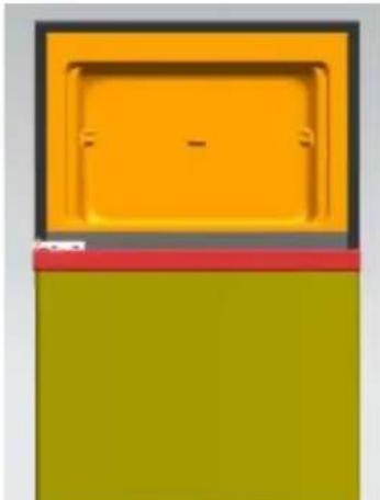 SCHNEIDER SFES 2501 - Reversing the Door Swing - 10
