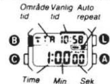 CASIO DW-5600HR-1ER - NEDTELLINGS ALARM - 1