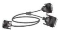 POLYCOM BNC Monitor Adapter Cable 2457-23533-001 - RS-530 with RS-366 Serial Cable - 1