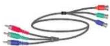 POLYCOM BNC Monitor Adapter Cable 2457-23533-001 - HDX Component Video Cable - 1