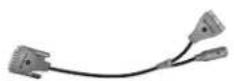 POLYCOM BNC Monitor Adapter Cable 2457-23533-001 - HDCI VISCA Adapter Cable - 1