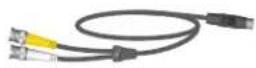 POLYCOM BNC Monitor Adapter Cable 2457-23533-001 - BNC to S-Video Cable - 1