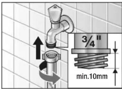 3/4" min.10mm