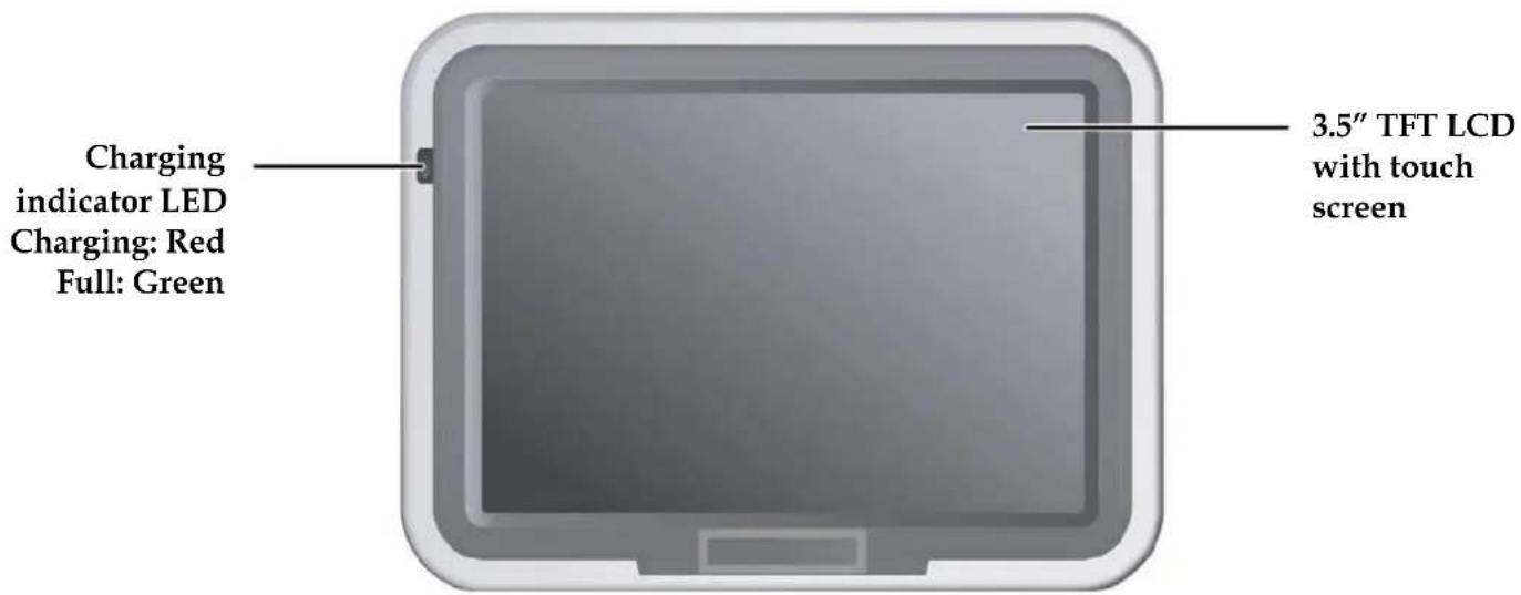 HOLUX GPSmile 52 - Front View - 1