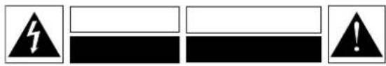 Warning symbol sequence with lightning bolt, blank fill, and exclamation mark