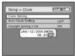 SYLVANIA 6727FRE - Manual Clock Setting - 4