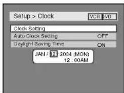 SYLVANIA 6727FRE - Manual Clock Setting - 3
