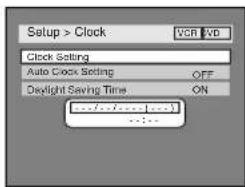 SYLVANIA 6727FRE - Manual Clock Setting - 2