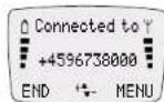 BOSCH GSM909 - Answering a call - 2