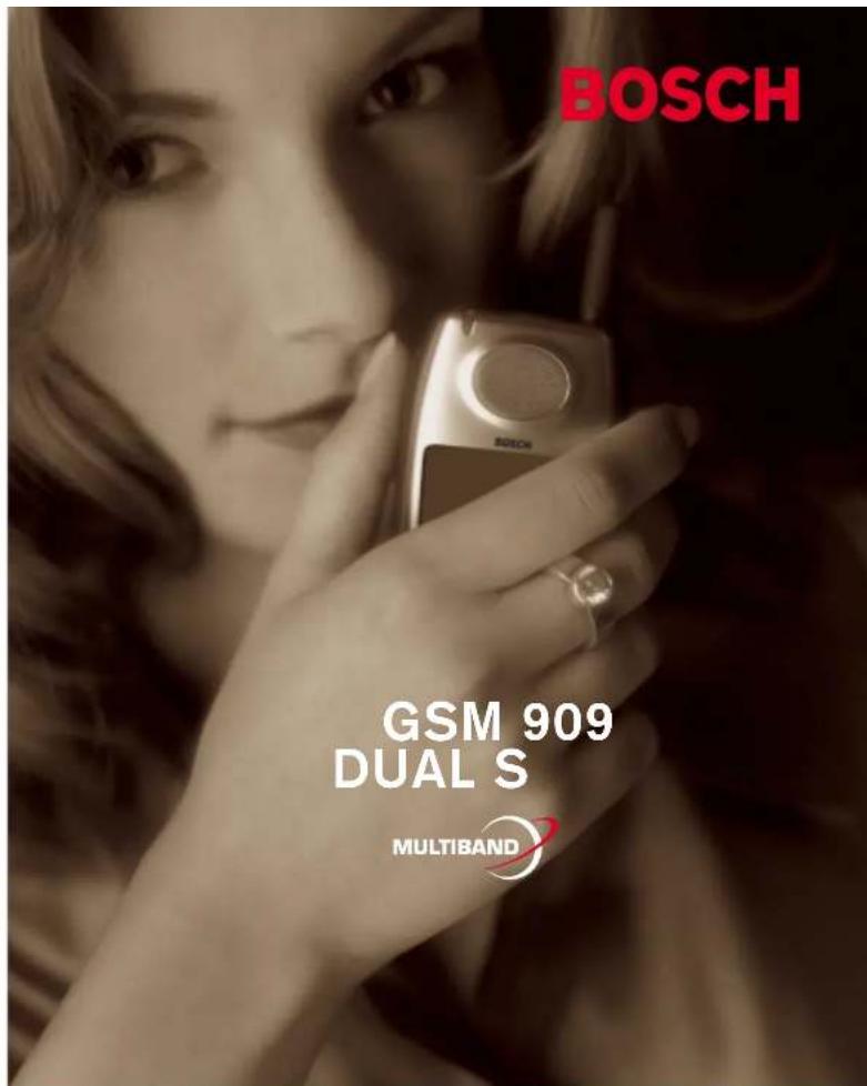 BOSCH GSM 909 DUAL S MULTIBAND