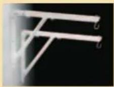 DA-LITE Red Laser Pointers 79900 - Wall Mount Brackets - 3