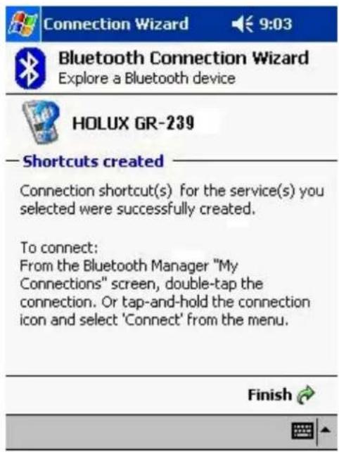 HOLUX GPSlim 239 - Bluetooth Installation - 7