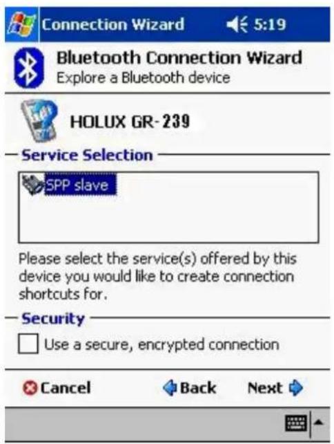 HOLUX GPSlim 239 - Bluetooth Installation - 6