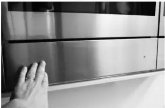 BAUMATIC BD30TS - OPENING OF THE DRAWER - 1