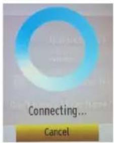 Connecting... Cancel