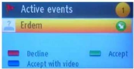 Active events Erdem Decline Accept with video Accept