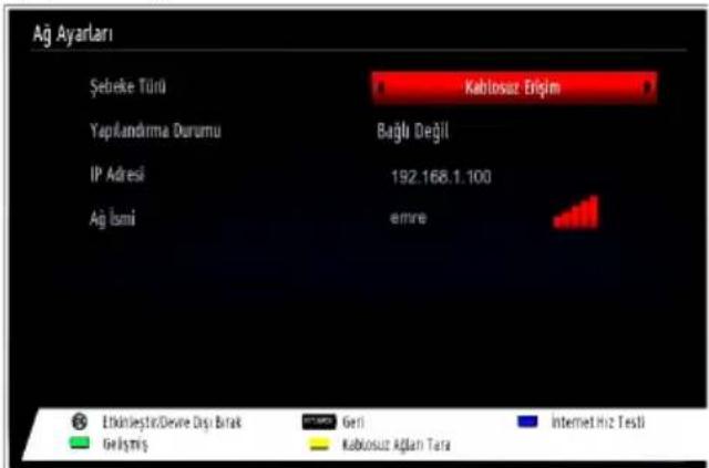VESTEL 42PF7175 - Kablosuz Cihaz Ayarlarının Yapılandırılması (Opsiyonel) - 3