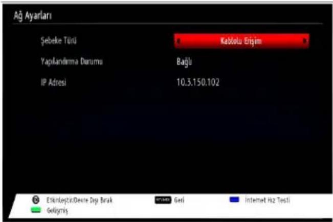 VESTEL 42PF7175 - Kablolu Cihaz Ayarlarının Yapılandırılması - 1