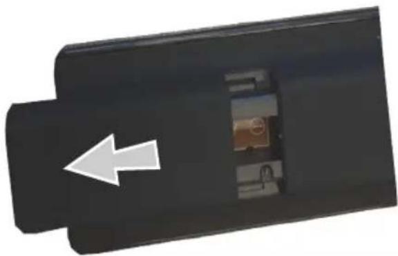 VESTEL 32PF7175 - Installing the Batteries to the Remote - 1