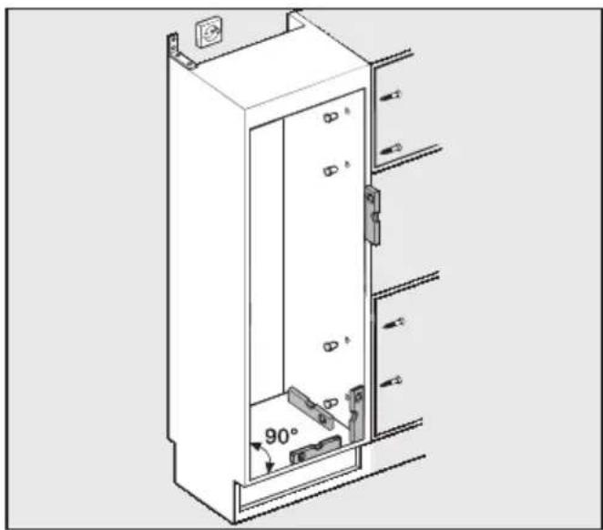 MIELE FN 35402 I - Innbygging av skapet - 1