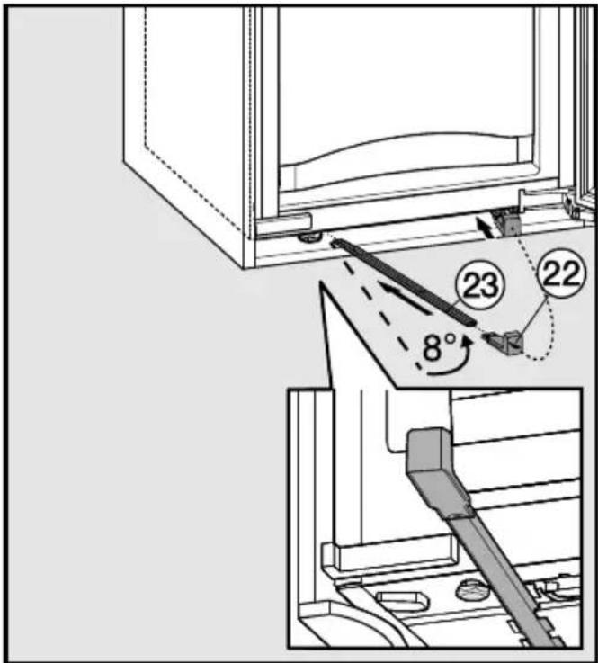 MIELE FN 35402 I - Kun for et skap med en nisjehøyde fra 140 cm - 1