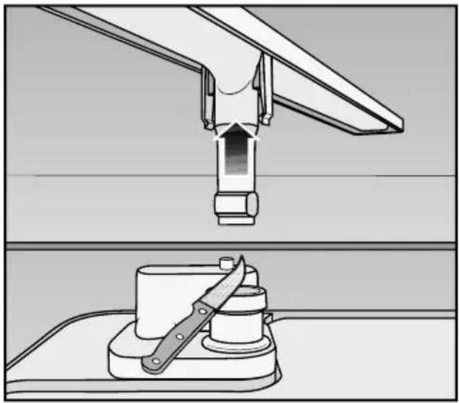 MIELE G 6867 - Utluftning av vannavløpet - 1