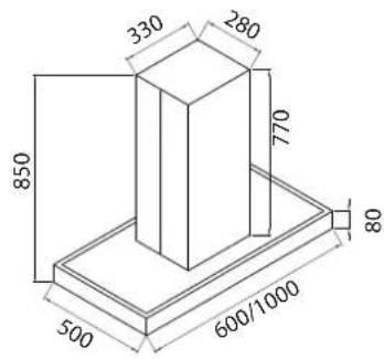 330 280 850 770 80 500 600/1000