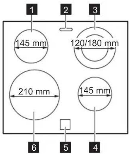1 2 3 145 mm 120/180 mm 210 mm 145 mm 6 5 4