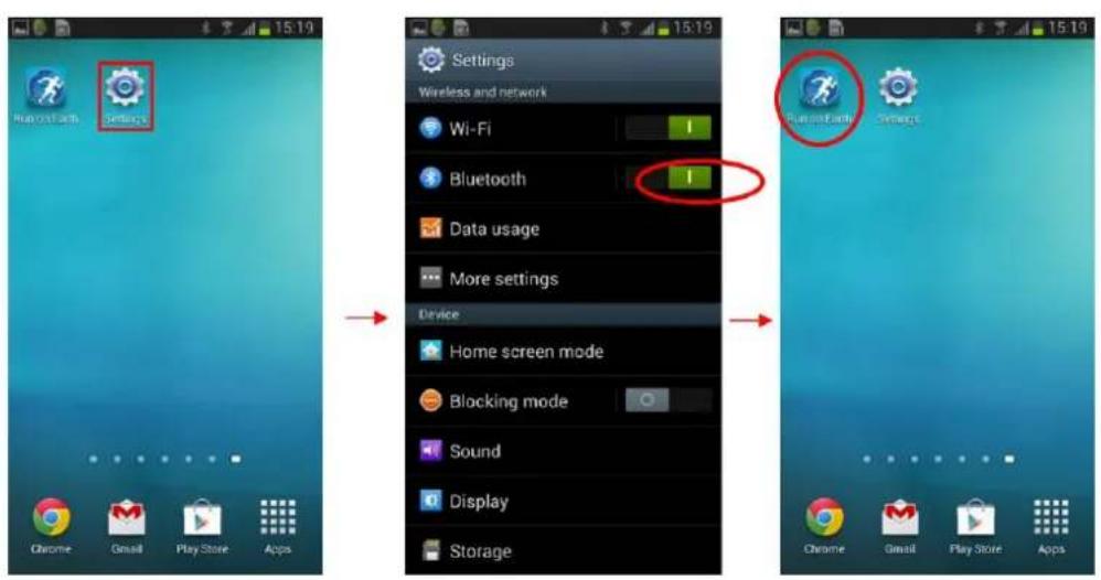 Mac OS/Assets Settings Wi-Fi Bluetooth Data usage More settings Device Home screen mode Blocking mode Sound Display Storage Run out Backs Settings Chrome Gmail Play Store Apps