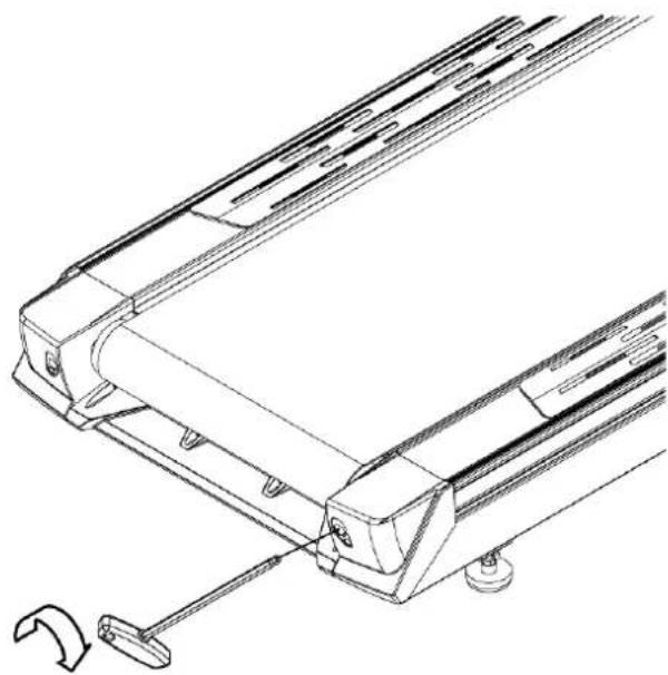 Sportsmaster T610 - 3-6 Sentrering av løpebåndet - 1