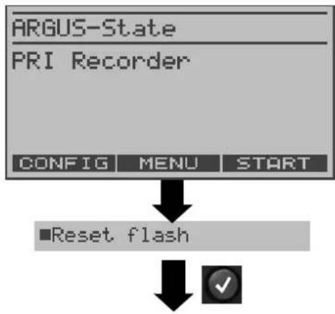 Argus 126 - Reset Flash - 1