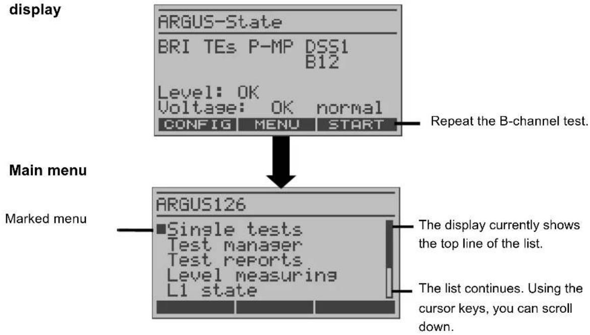 Argus 126 - The A RGUS Main Menu - 1