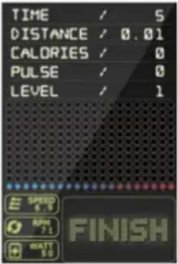 Sportsmaster E100i - Pafers registrering av pedalbevegelsene - 2