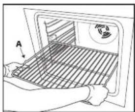 WHIRLPOOL AKZ 244/WH - PLASSERING AV RISTER OG ANNET TILBEH∅R I OVNEN - 1