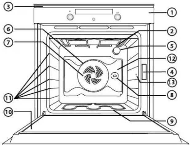 WHIRLPOOL AKZ 244/WH - FOR ELEKTRISK TILKOBLING SE AVSNITTET ANGÅENDE INSTALLASJON - 1