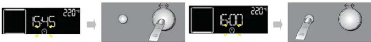 1545 220° 16:00 220°
