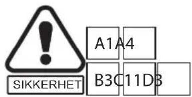 SIKKERHET A1A4 B3C11D3