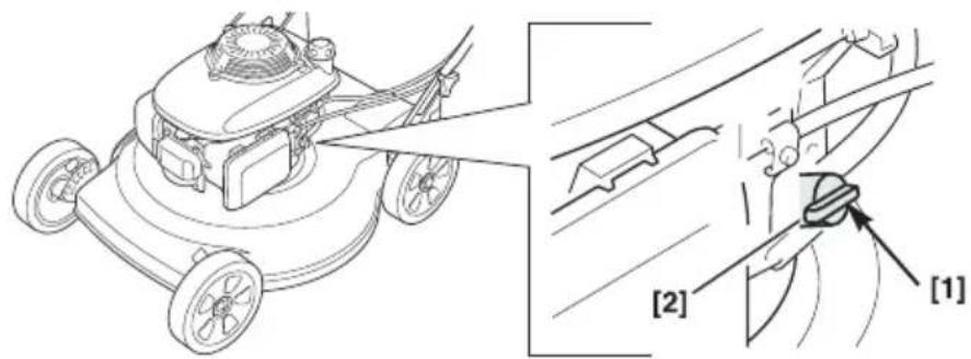 Honda HRS536SDE - Start av motoren - 1