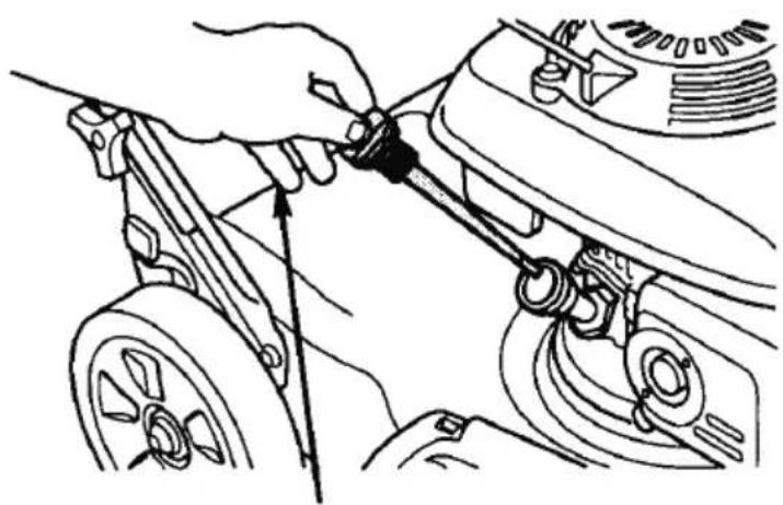 Honda HRG465C - Nivå motorolje - 1