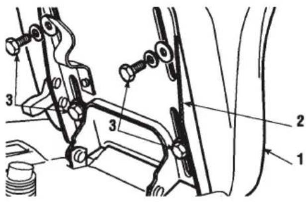 Honda HF2315HME - FRONTST∅TFANGER (hvis modellen leveres med slik) - 1