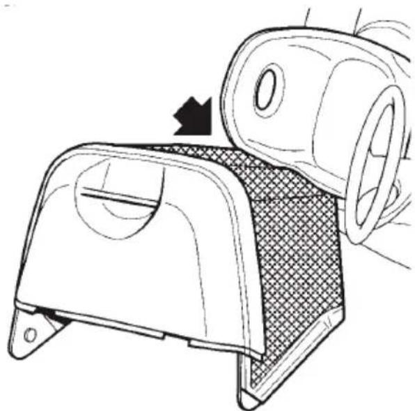 Honda HF1211H RIDER - ADVARSEL - 2