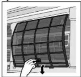 PANASONIC CS-CZ9SKE - Frontpanel - 5