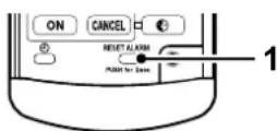 DAIKIN FTXR28EV1B - Etter rengjøring trykker du på "∅FTELARM" omtrent 2 sekunder mens du retter fjernkontrollen mot hovedanlegget som er slått på. - 3