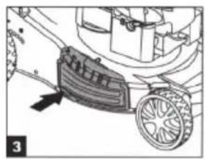Park & Garden DY214SMB-A - Tilbakestilling for bioklipper - 2